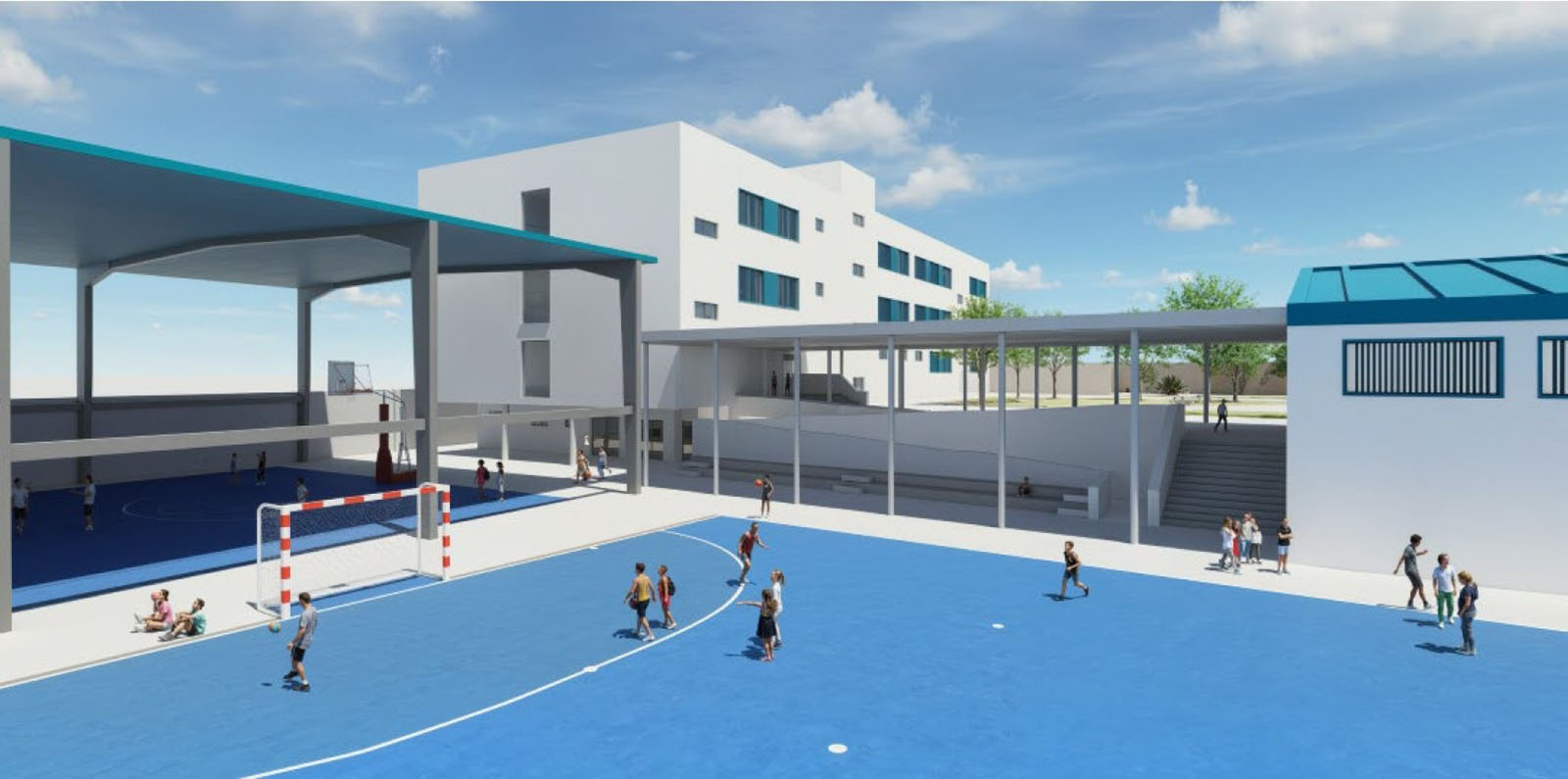 La segunda fase del CEIP Entrenúcleos sale a licitación