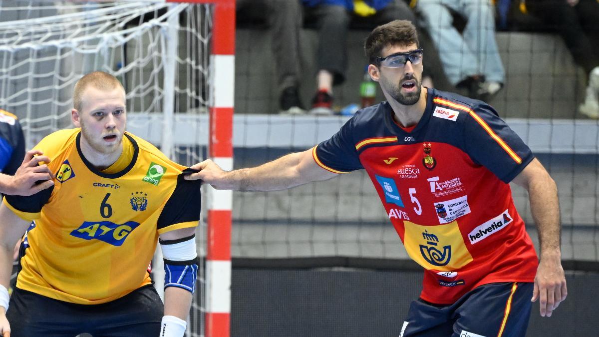 Antonio Serradilla debuta en el Europeo de balonmano