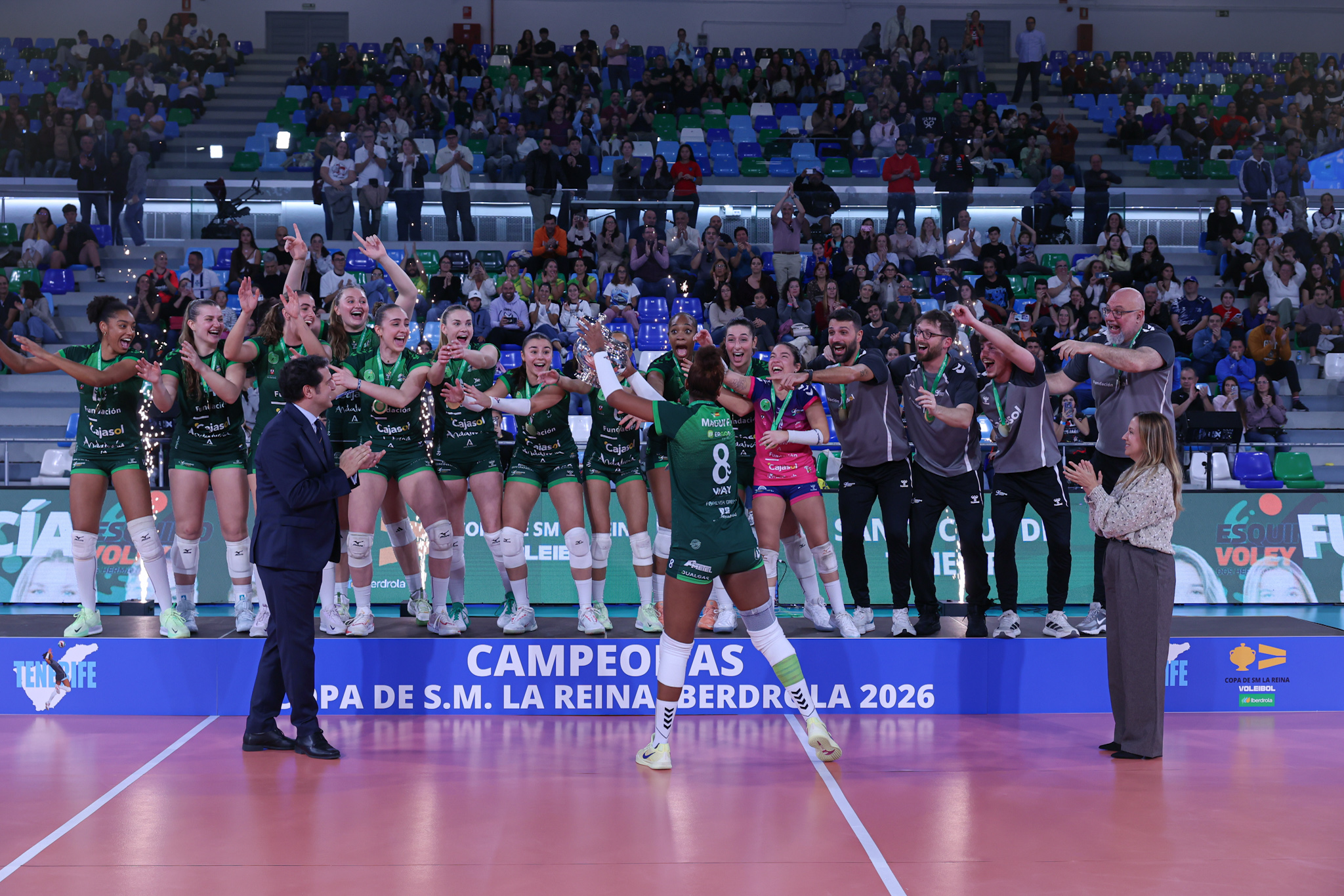 Campeonas de la Copa de la Reina por primera vez en su historia