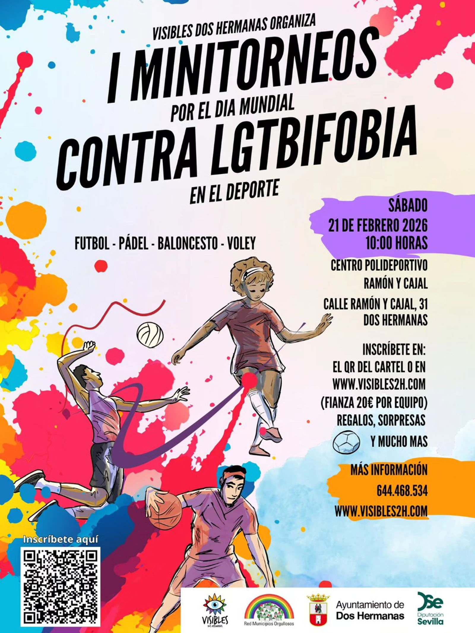 I Minitorneos por el Día Mundial contra la LGTBIfobia en el Deporte