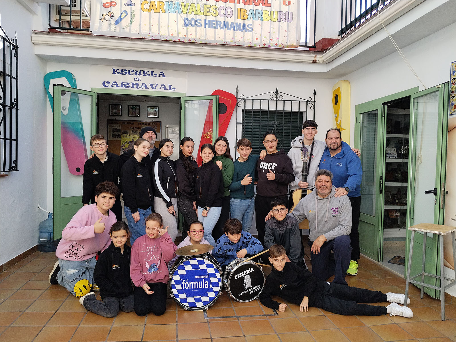 La chirigota infantil de Ibarburu canta el sábado en El Falla