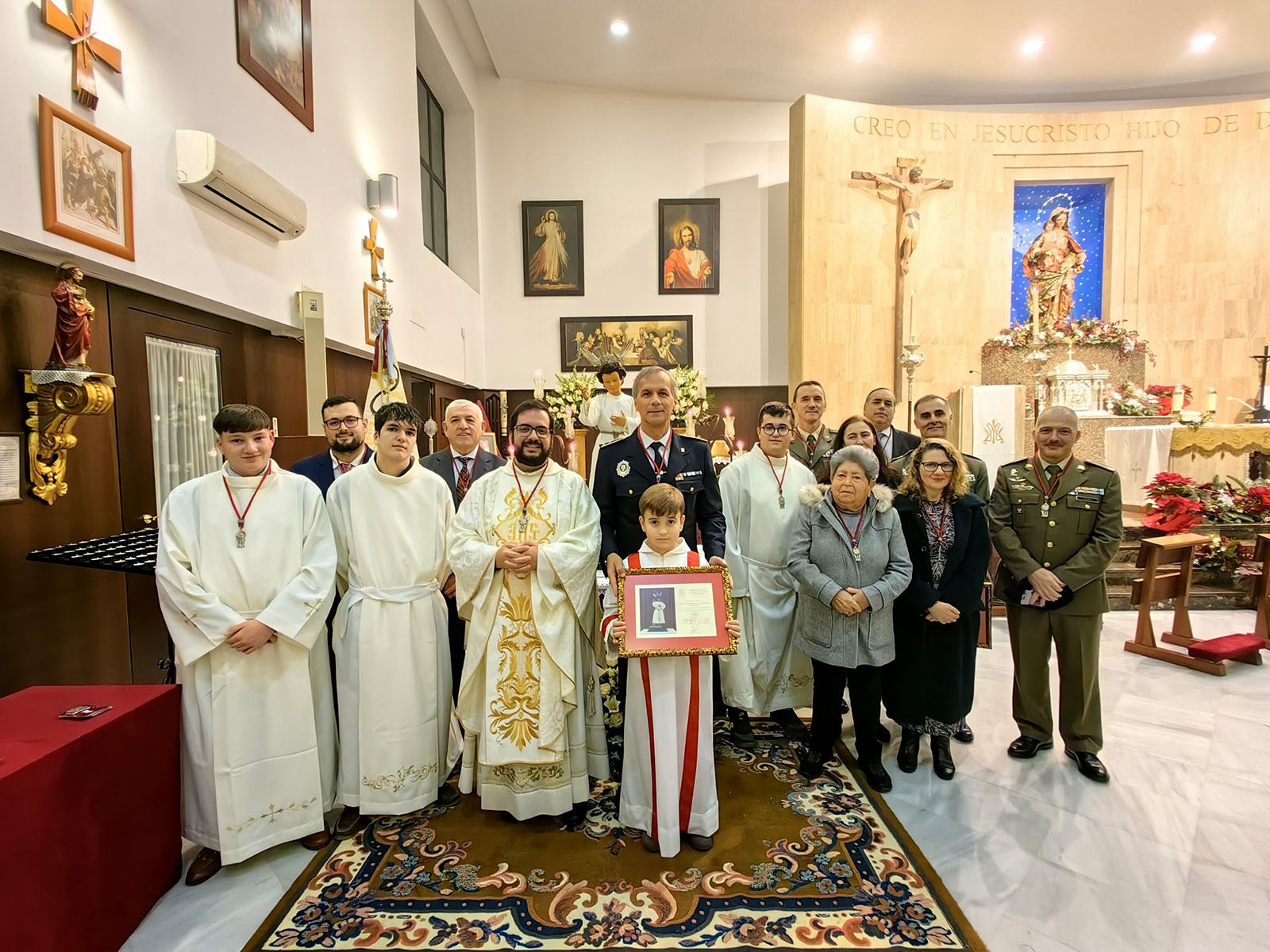 La feligresía de La Oliva celebró cultos al Dulce Nombre