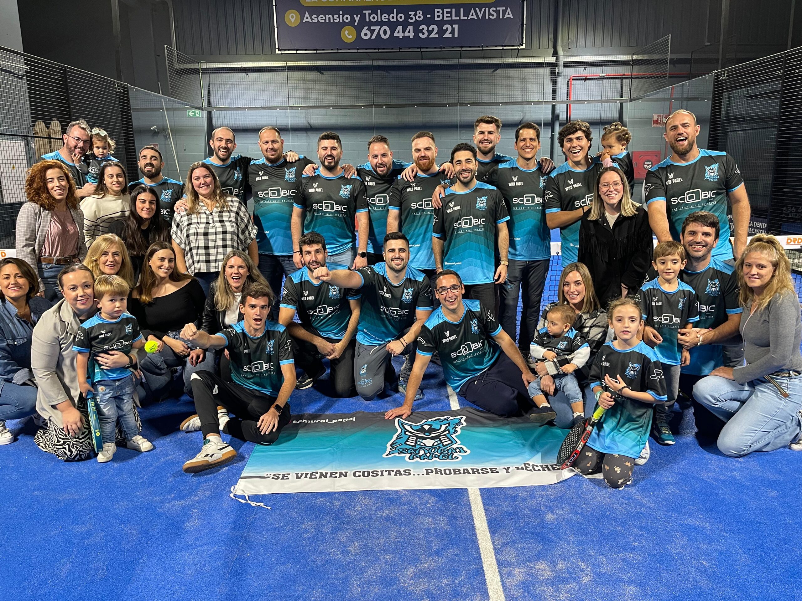 Los Samurai organizan su cuarto torneo de pádel