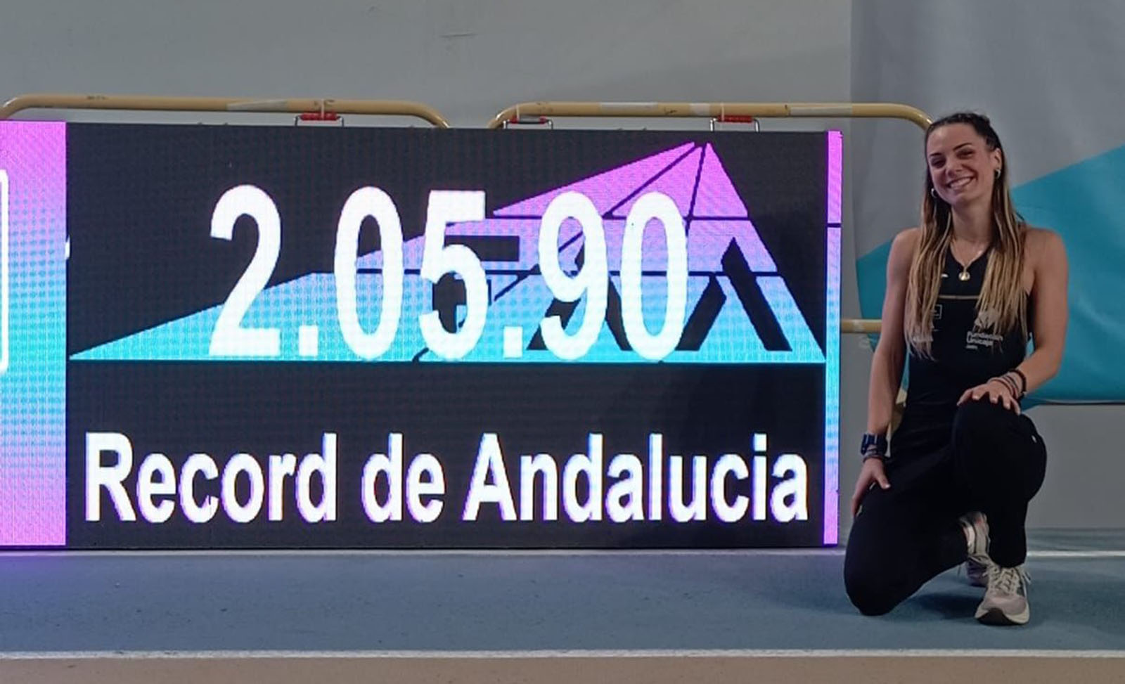 Valme Prado Durán fue récord de Andalucía en 800 metros