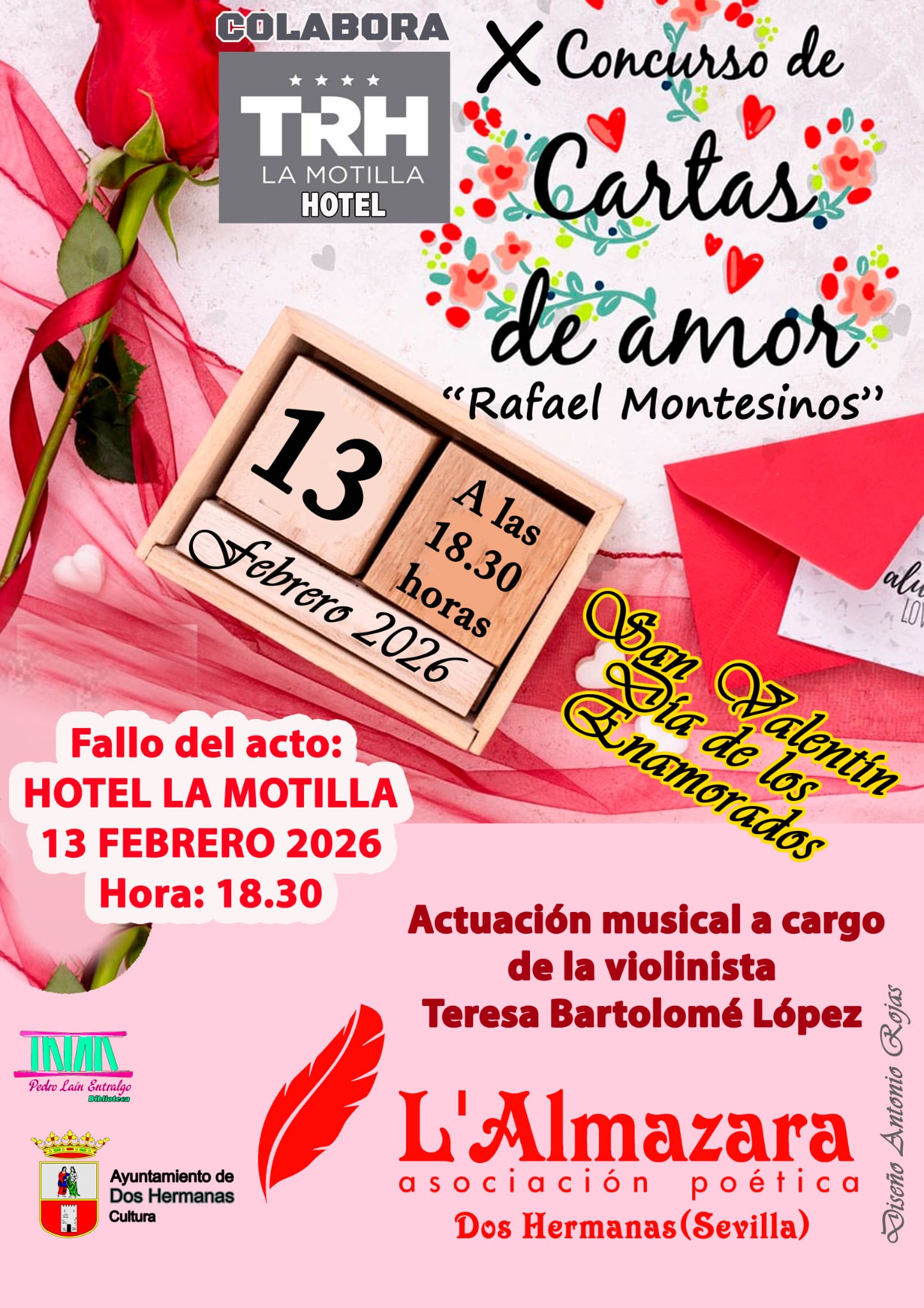 Entrega de premios del certamen de cartas de amor