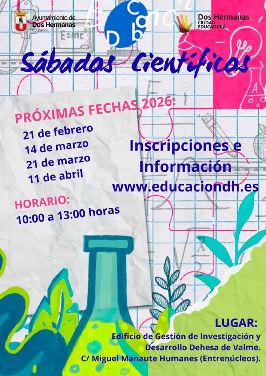 Los Sábados Científicos arrancan con todas las plazas cubiertas
