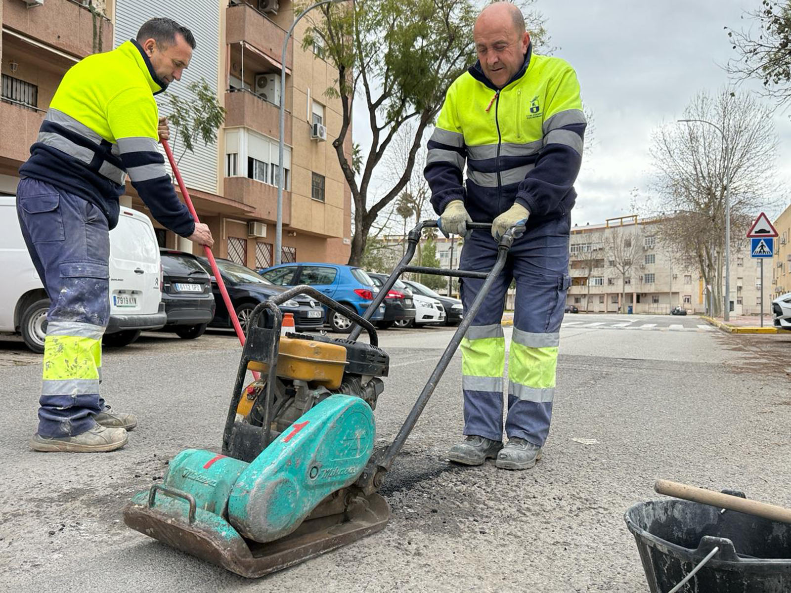 Plan extraordinario de arreglo de asfalto tras las lluvias