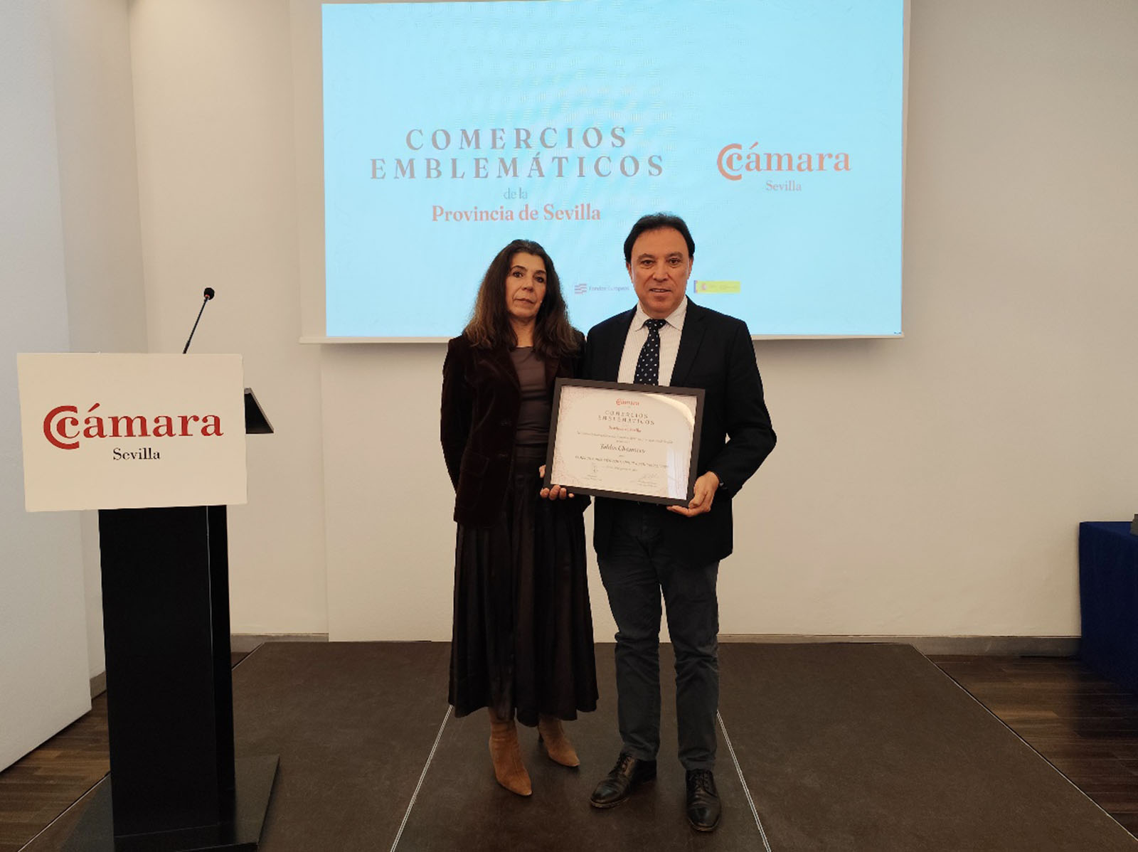 La Cámara de Comercio premia a un comercio emblemático nazareno