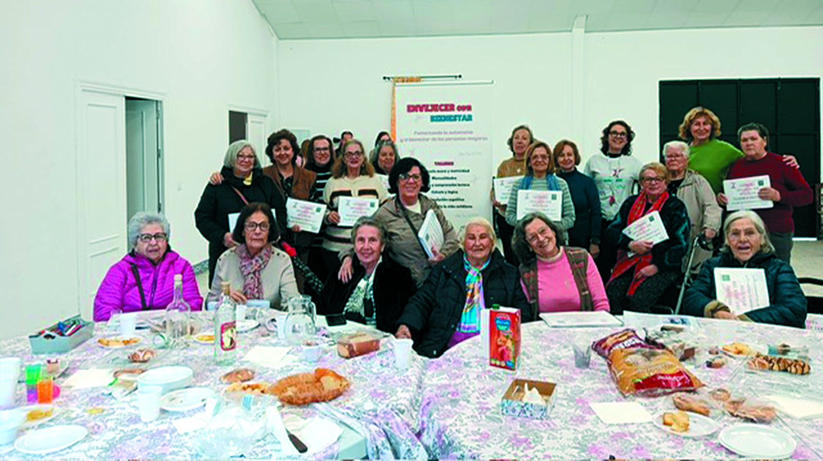 Envejecer con Bienestar finaliza mejorando la vida de las personas mayores
