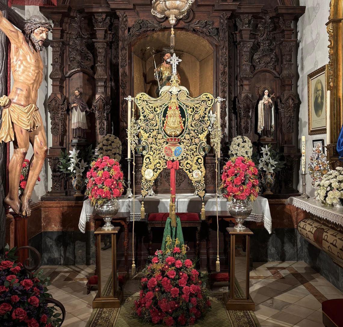 La Capilla de San José acoge al Simpecado del Rocío