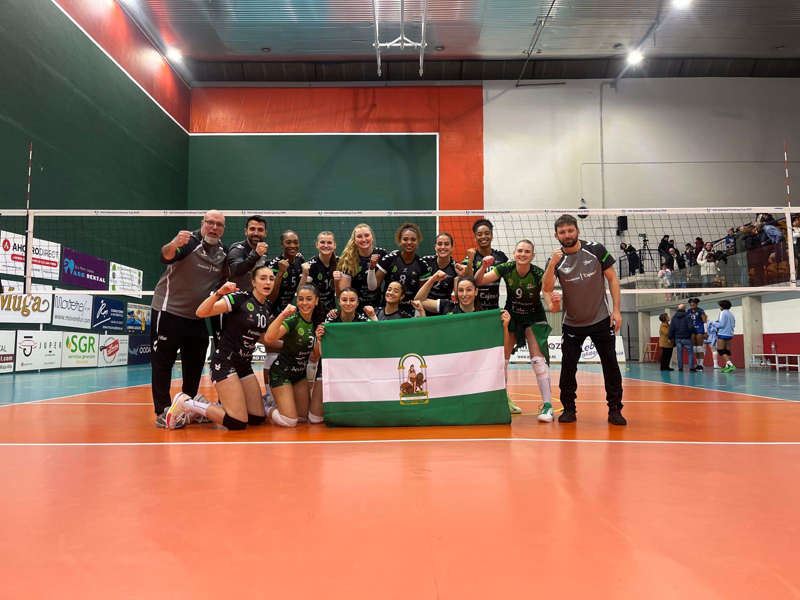 Contundente victoria del Fundación Cajasol Andalucía
