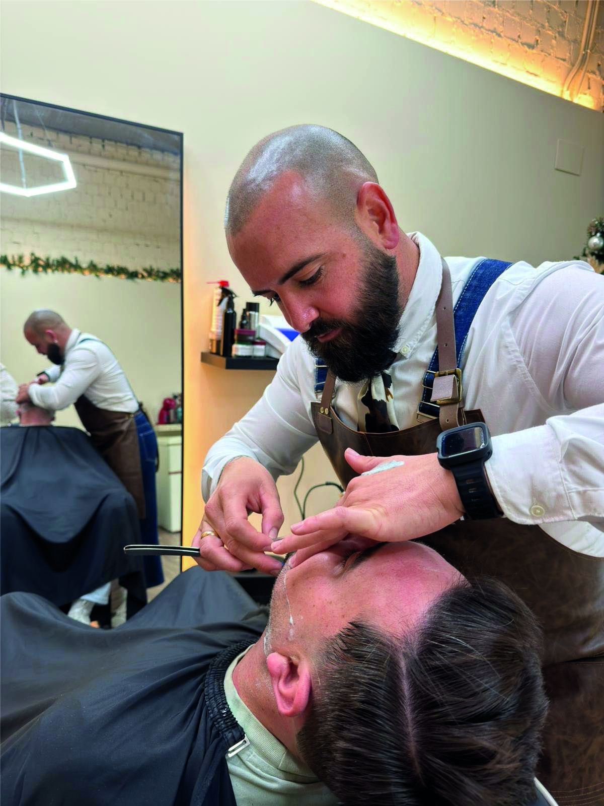 Barbería Fortín, un refugio pensado para desconectar y cuidarse