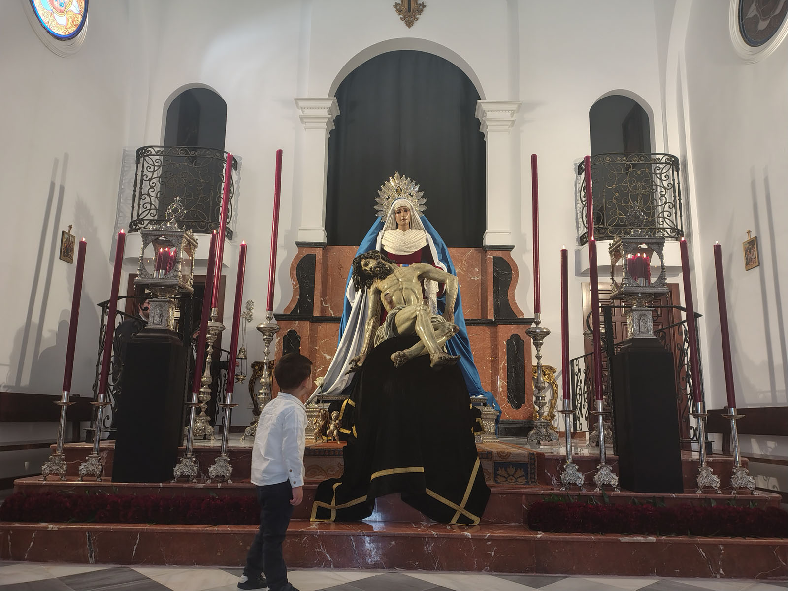 Jesucristo Orando en el Huerto recibe cultos esta semana