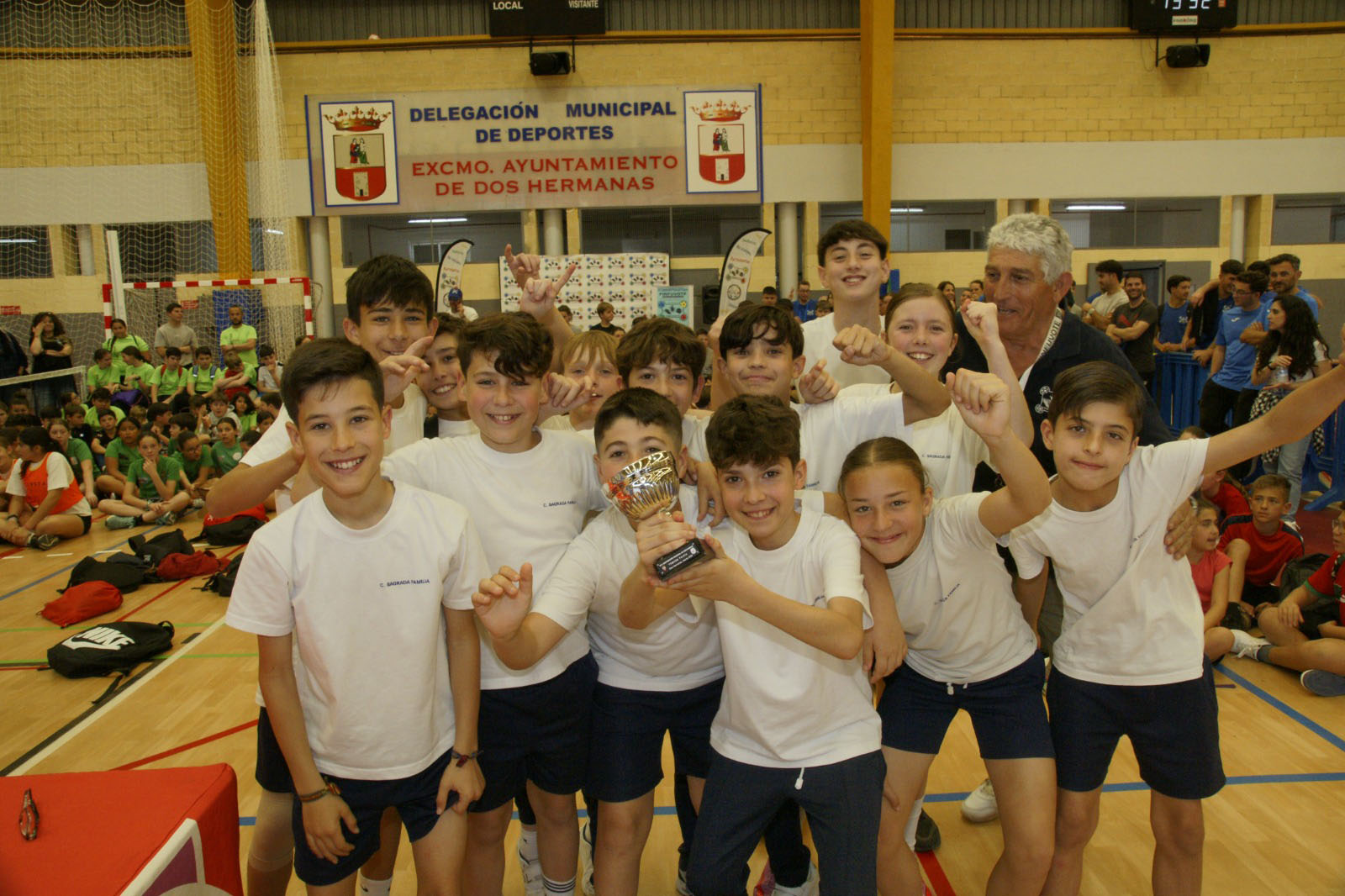 Los campeonatos escolares de pinfuvote congregaron 27 equipos