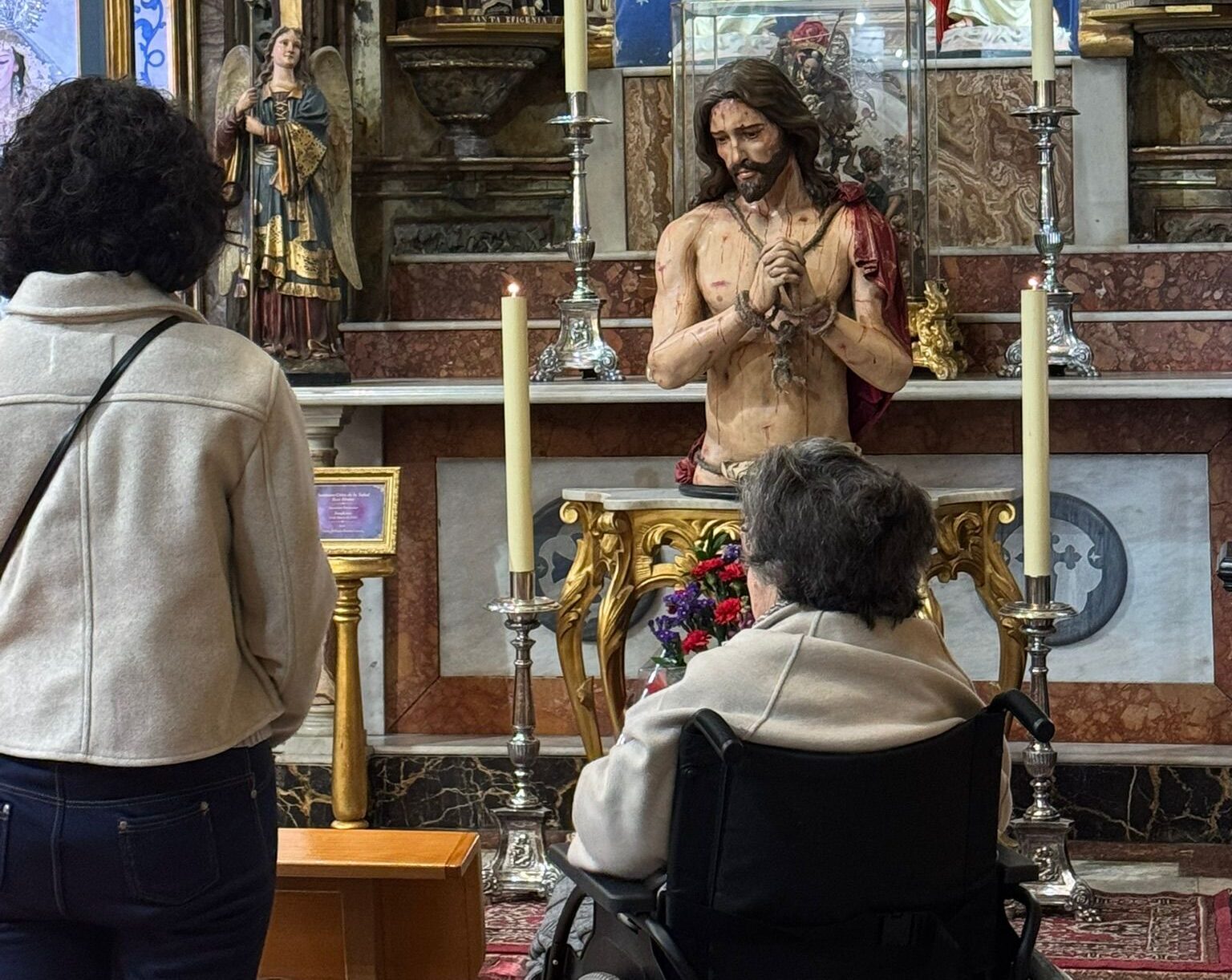 Un Ecce Homo de busto es la nueva talla de Ginés de Paula