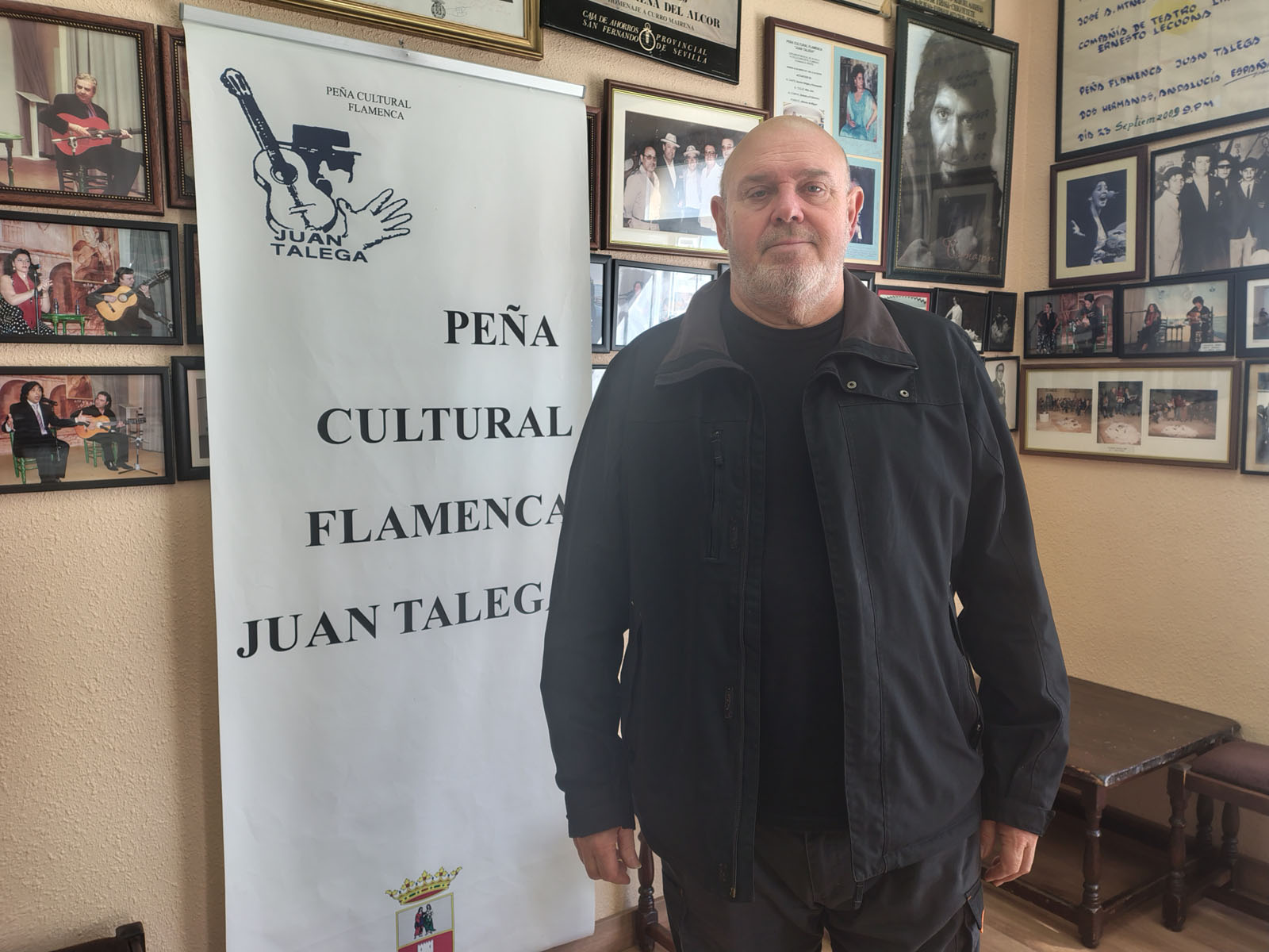 Francisco Javier Rodríguez, presidente de la Peña Juan Talega