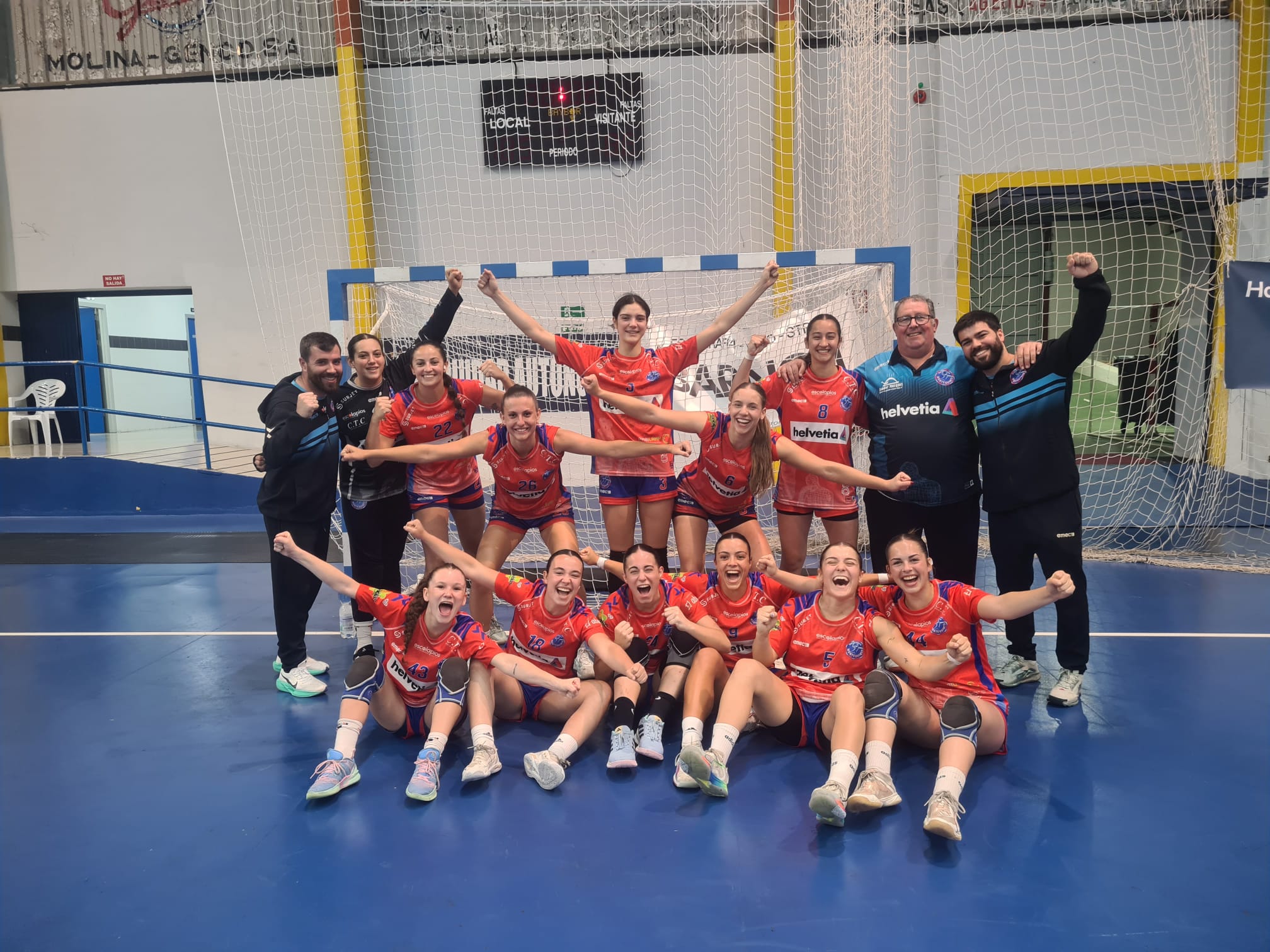 El Helvetia Montequinto afronta la recta final de la liga