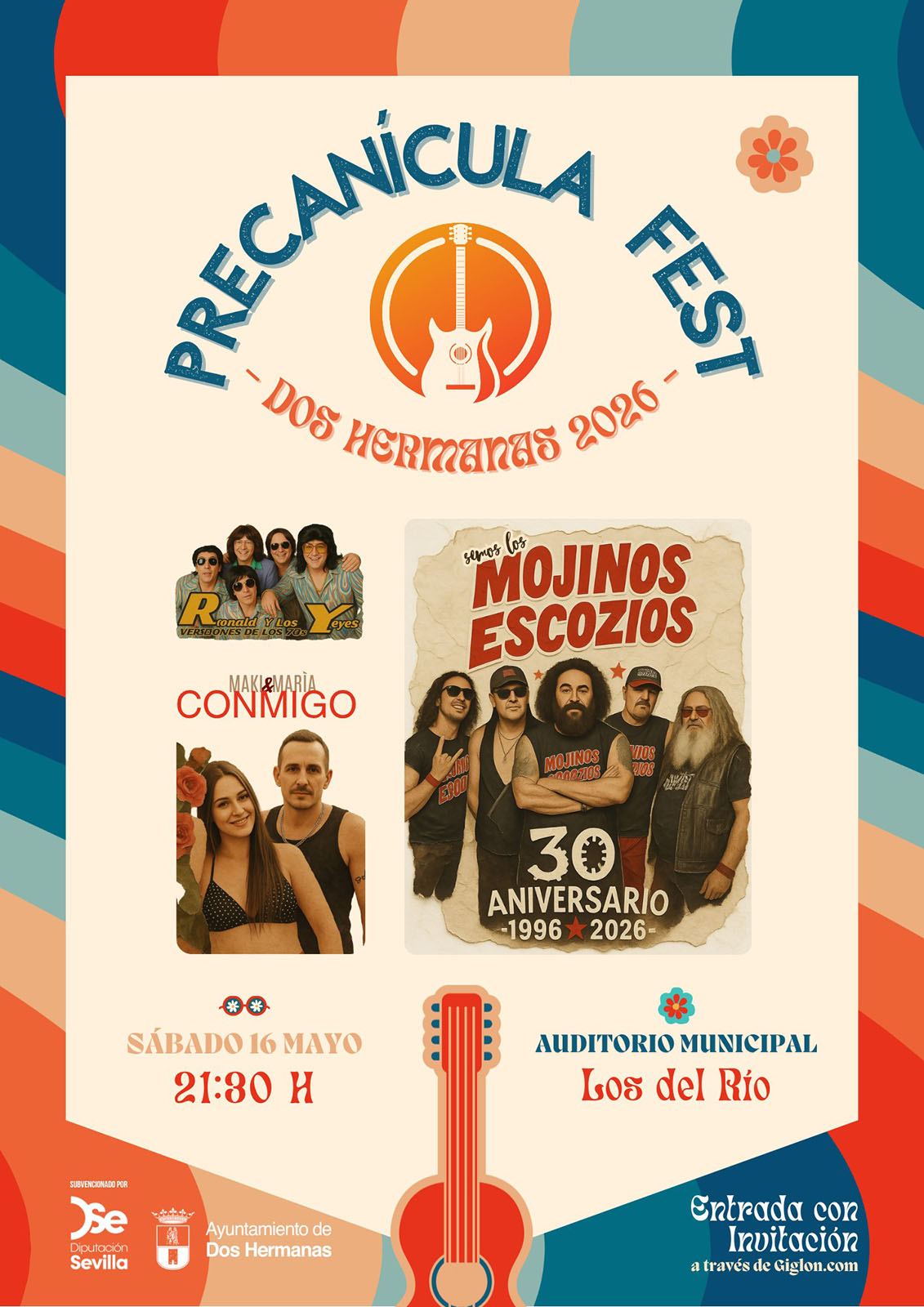 Precanícula Fest llega al auditorio municipal de Dos Hermanas