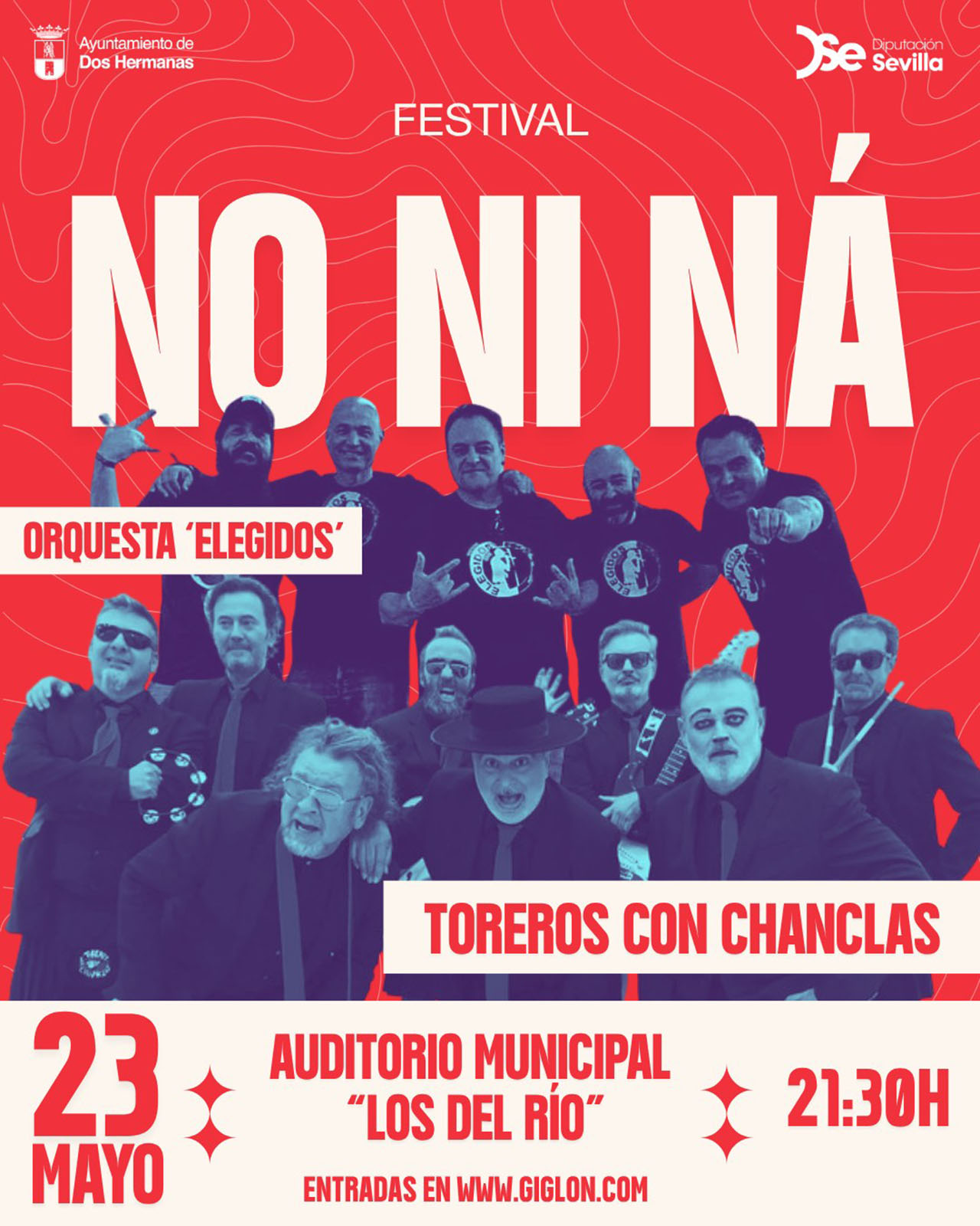 No Ni Ná Fest traerá a Toreros con Chanclas y Elegidos al auditorio
