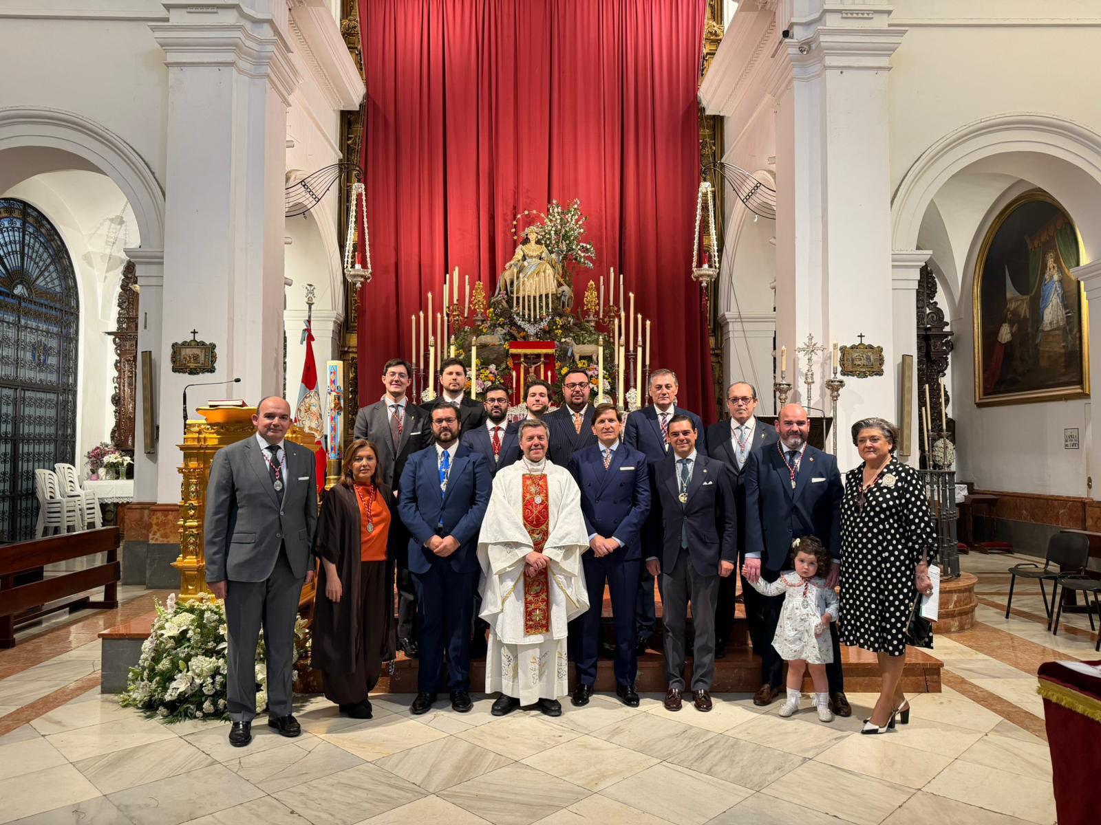 La Divina Pastora de las Almas estará en Besamano