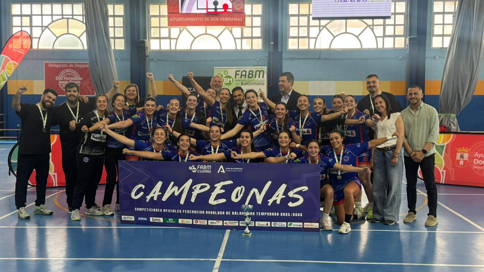 Campeón de Andalucía de balonmano juvenil femenino
