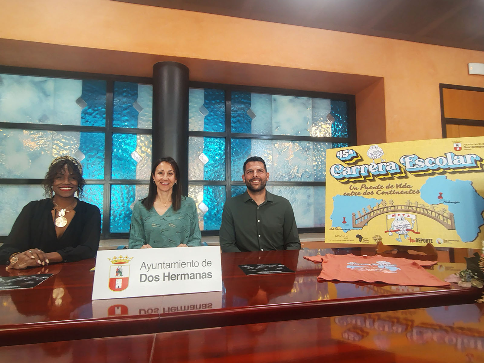 La Carrera Escolar desplegará un puente solidario entre Dos Hermanas y Nakunga