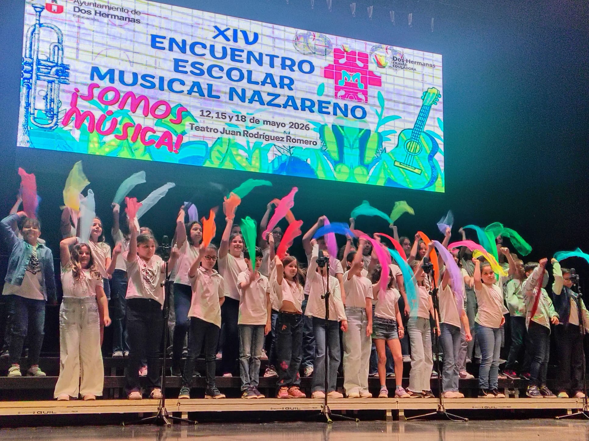 La música vuelve a unir a los centros escolares de Dos Hermanas