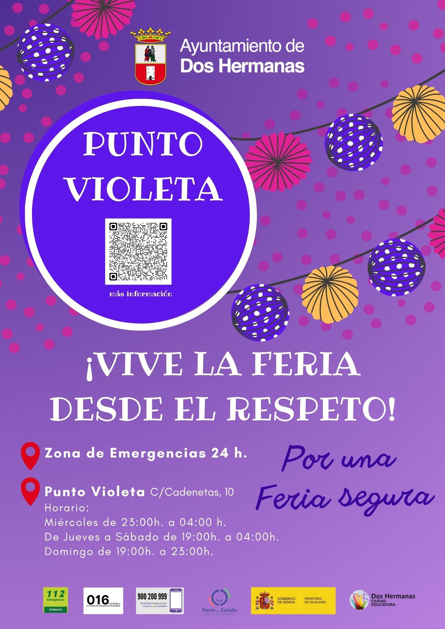 Disfruta la Feria desde el respeto