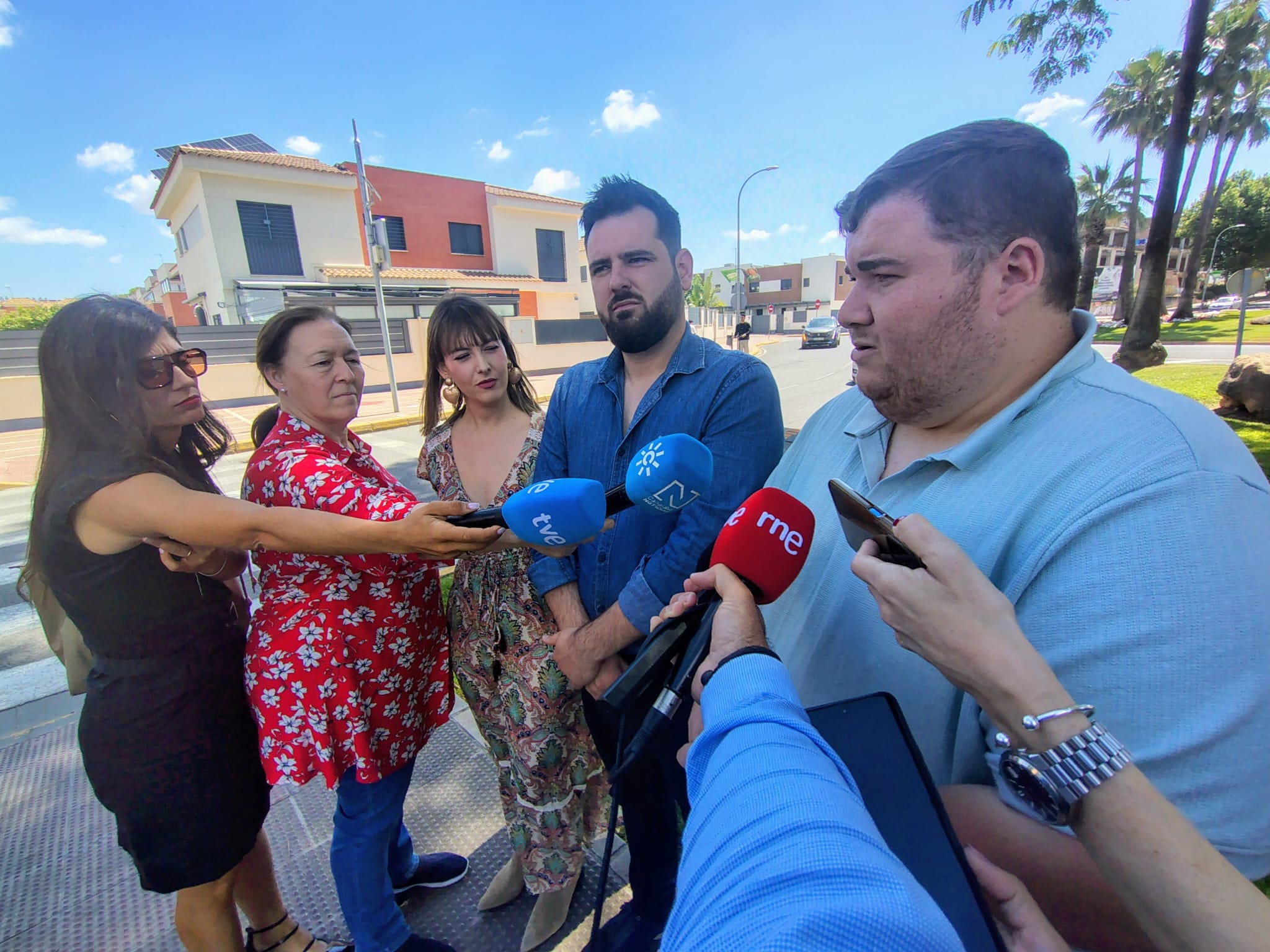Último día de campaña reclamando las infraestructuas pendientes