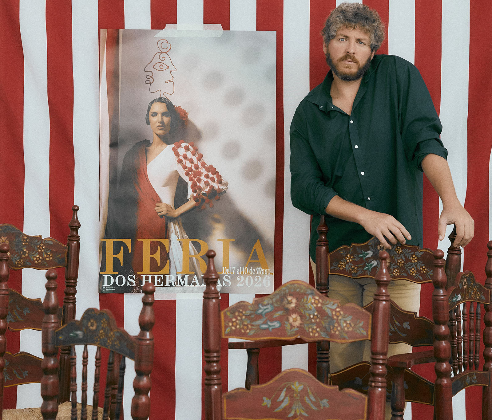 Darío Aranyo, autor del cartel de Feria