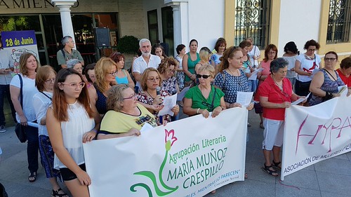 Concentración contra la violencia de género