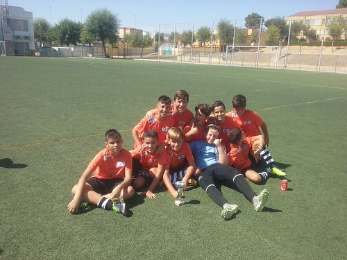 Club Miguel Unamuno en el torneo de fútbol en Alcalá