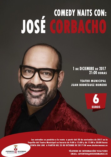 cartel espectaculo de José Corbacho