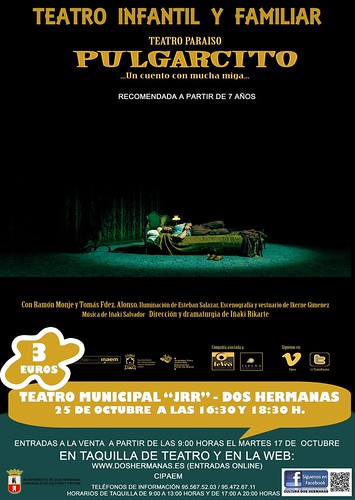 Cartel de la obra Pulgarcito