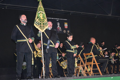 Certamen de marchas de Santa Cecilia en la caseta municipal