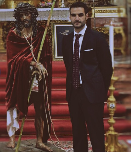 Bendición Cristo de la Humildad de Antonio Luis Troya Iglesia del Santo Ángel