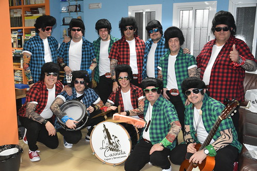 Ensayo general de agrupaciones de Carnaval en el Club Vistazul
