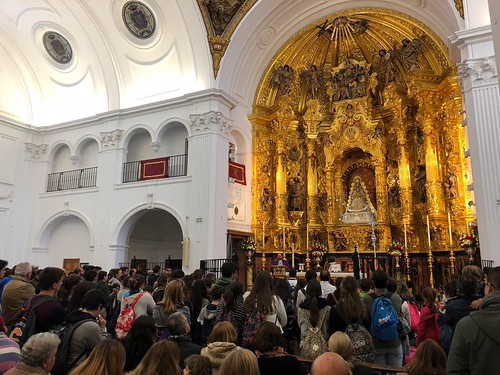 Peregrinación de niños y jóvenes de la Hermandad del Rocío