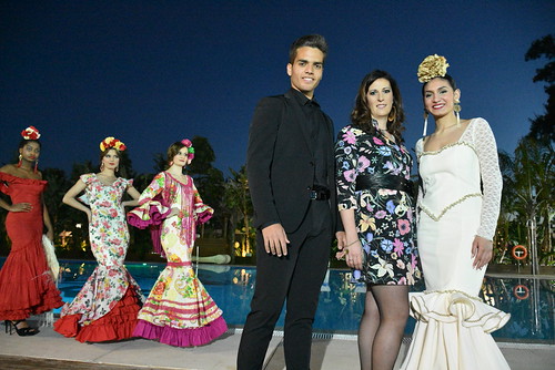 Desfile de moda flamenca de Isabel Vázquez