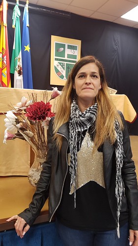 Mª José Muñoz García, presidenta de la A.V. La Moneda