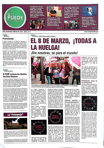 Boletín Informativo de Sí se puede Dos Hermanas