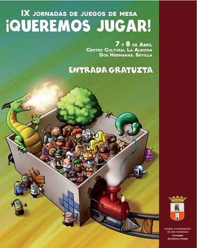 Cartel Jornada Queremos Jugar en La Almona