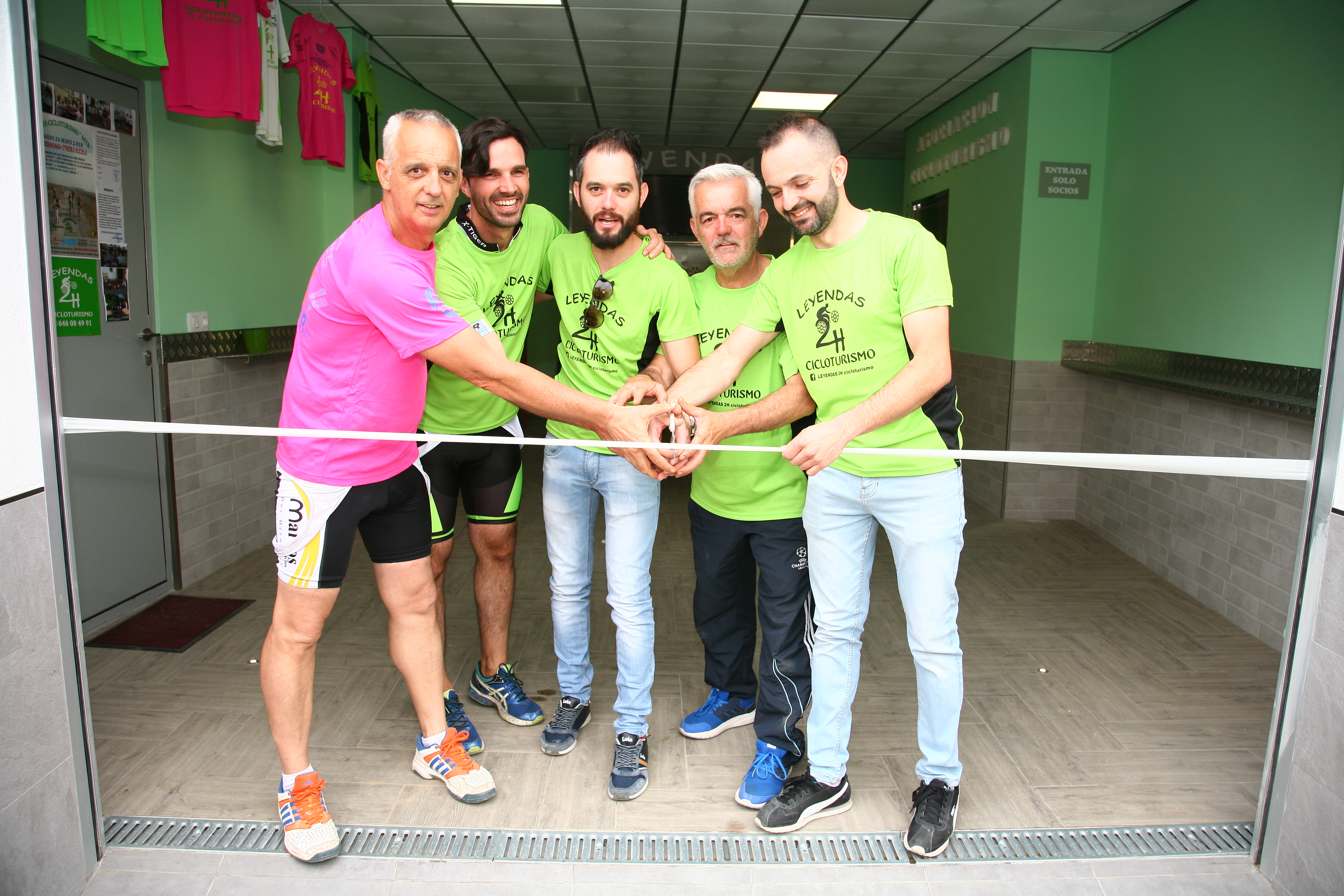 Inauguración de la sede de Leyandas 2h cicloturismo